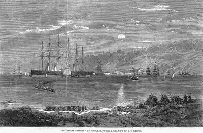 The "Great Eastern" At Portland