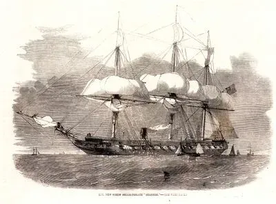 H.M. New Screw Steam Frigate "Shannon"