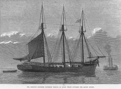 The American Schooner Jefferson Borden, On Board Which Occurred The Recent Mutiny