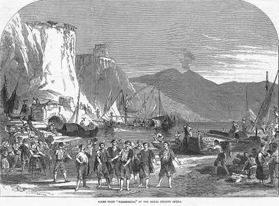 Scene From "Masaniello" At The Royal İtalian Opera