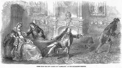 Scene From The New Comedy Of Ranelagh At The Haymarket Theatre