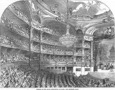Interior Of The Grand Opera-House At Paris