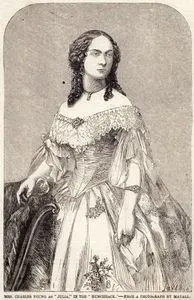 Mrs. Charles Young As "Julia" In The "Hunchback"