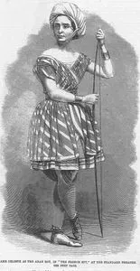 Madame Celeste As The Arab Boy In "The French Boy" At The Standard Theatre