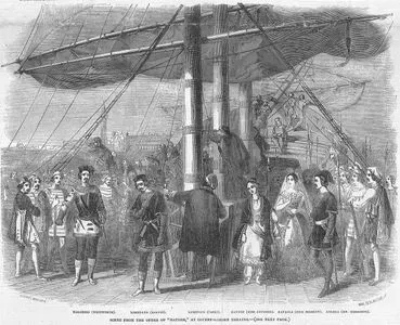 Scene From The Opera Of "Haydee" At Covent-Garden Theatre