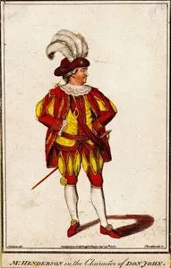 Mr.Henderson In The Character Of Don John