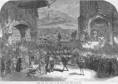 Scene From "Don Carlos" At The Royal İtalian Opera