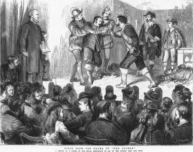 Scene From The Drama Of "Don Guzman"