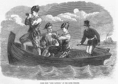 Scene From "Lord Bateman" At The Globe Theatre
