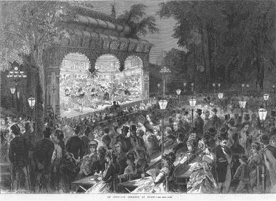 An Open-Air Theatre At Paris