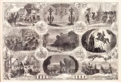 Scenes From The Pantomimes  And Extravaganzas