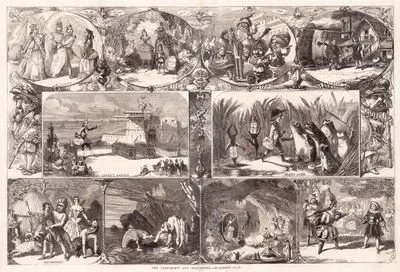 The Pantomimes And Burlesques