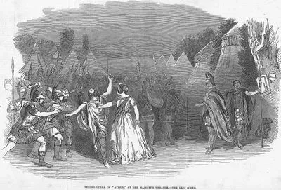 Verdi's Opera Of "Attilla" Her Majesty's Theatre, Last Scene