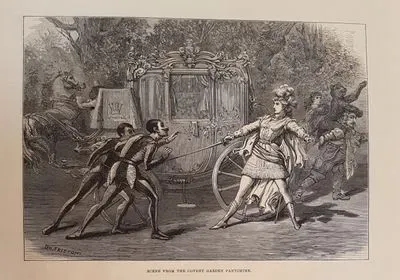 Scene From The Covent Garden Pantomime
