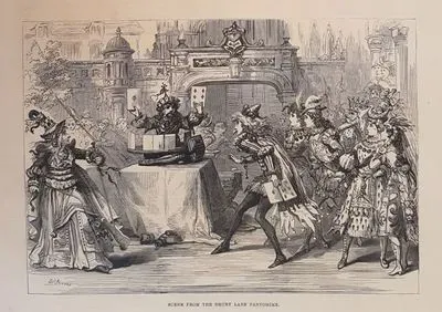 Scene From The Drury Lane Pantomime