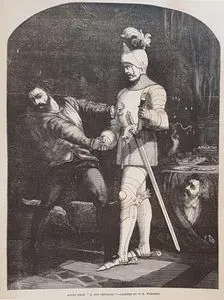 Scene From "IL Don Giovanni", Painted By E.H.Wenhert