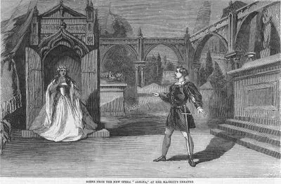 Scene From The New Opera "Almina" At Her Majesty's Theatre