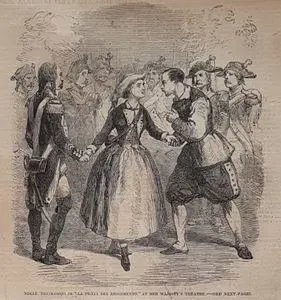 Mdlle. Piccolomini In "La Figlia Del Reggimento" At Her Majestys Theatre