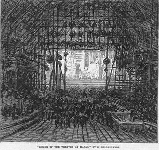 Inside Of Theatre At Macao