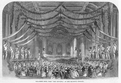 Ball-Room From "Don Giovanni" At Her Majesty's Theatre
