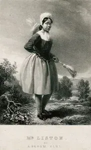 Mr.Liston As A Broom Girl