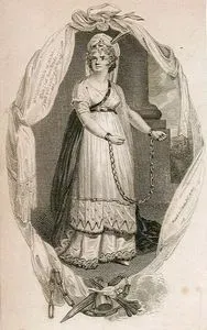 Mrs.Litchfield As Zara, Act I(The Mourning Bride)