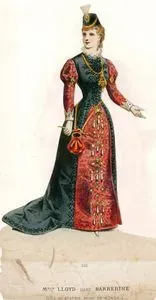 Melle Lloyd Dans Barberine, Role De Beatrix, Reine De Hongrie