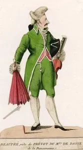 Beaupre, Role De Prevot Du Mtre. De Danse De La Dansomanie