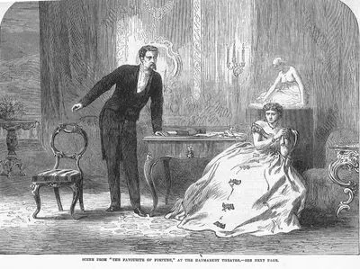 Scene From "The Favourite Of Fortune" At The Haymarket  Theatre