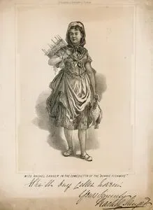 Miss Rachel Sanger In The Comedietta Of The "Bonnie Fishwife"