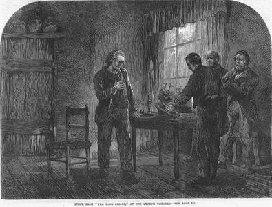 Scene From "The Long Strike" At The Lyceum Theatre
