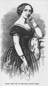 Mademoiselle Jenny Ney, Of The Royal italian Opera
