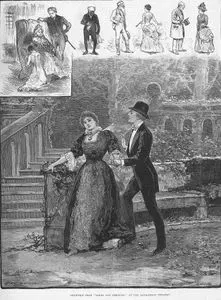 Sketches From "Lords And Commons" At The Haymarket Theatre