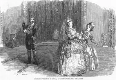 Scene From "The Rose Of Castile" At Drury Lane Theatre