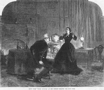 Scene From "Henry Dunbar" At The Olympic Theatre