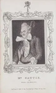 Mr. Gattie as Monsieur Marbleu (in Monsieur Tonson) (Henry Gattie)