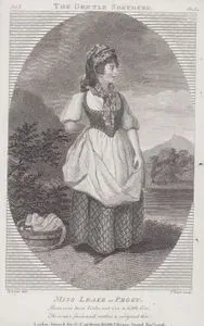 Miss Leake as Peggy -in The Gentle Shepherd Act I Scene II (Elizabeth Leak)