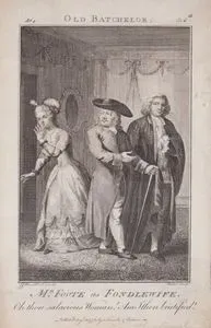 Mr. Foote as Fondlewife-Oh thou salacious Woman. Am I then brutified?- in The Old Bachelor, Act IV Scene VI (Samuel Foote)