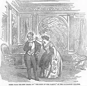 Scene From The New Drama Of "The Hope Of Family" At The Haymarket Theatre