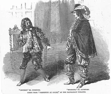 Scene From "Presented At Court" At The Haymarket Theatre