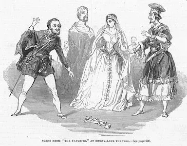Scene From "The Favorite" At Drury Lane Theatre