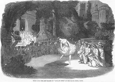 Scene From The New Ballet Of "Aelia Et Mysis" At The Grand Opera Paris