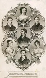 Theatrical Portraits(Paton, Bartley, Warde, Macready, Chester, Glover, Wrench)