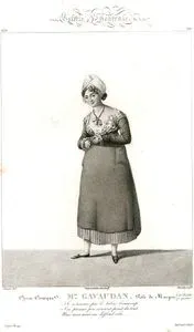 Opera Comique, Mme. Gavaudan,Role De Margol (Du Diable A Quatre)-Galerie Theatrale-Plate 9