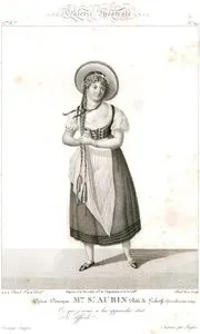 Opera Comique, Mm.St. Aubin, Role De Lisbeth (Opera Du Meme Nom)-Galerie Theatrale-Plate 19