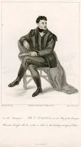 As The Stranger, Mr. C.Young, In The Play Of The Stranger