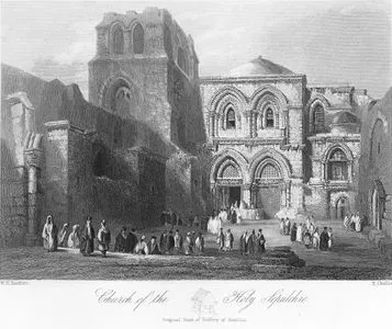 Church Of The Holy Sepulchre, Original Tomb Of Godfrey Of Bouillon