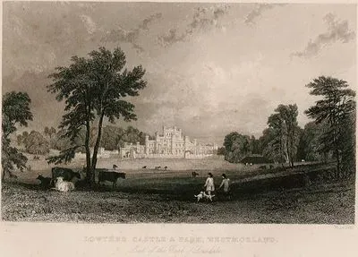 Lowther Castle & Park, Westmorland, Seat Of  The Earl Of Lonsdale