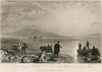 Loch Leven Castle-La Chateau De Loch Leven