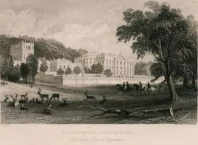 Chatsworth, Derbyshire, Seat Of The Duke Of Devonshire